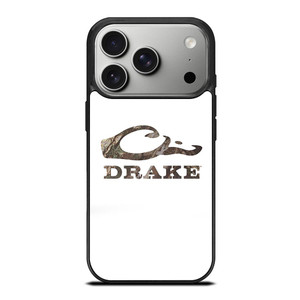 DRAKE WATERFOWL WHITE LOGO iPhone 17 Pro Case