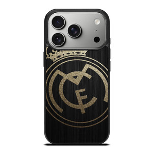 GOLD REAL MADRID LOGO iPhone 17 Pro Case