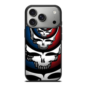 GRATEFUL DEAD SKULL LOGO ART iPhone 17 Pro Case