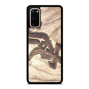 CHICAGO WHITE SOX WOODEN LOGO Samsung Galaxy S20 Case CHICAGO WHITE SOX WOODEN LOGO Samsung Galaxy S20 Case