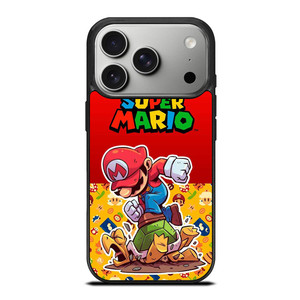 NINTENDO GAMES SUPER MARIO BROSS MARIO iPhone 17 Pro Case