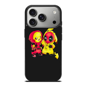 PIKACHU POKEMON AND DEADPOOL iPhone 17 Pro Case