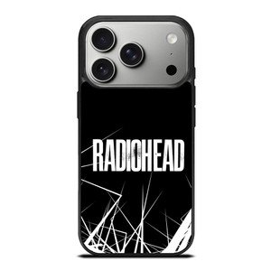 RADIOHEAD ROCK BAND LOGO BLACK iPhone 17 Pro Case