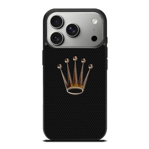 ROLEX WATCH CARBON LOGO iPhone 17 Pro Case