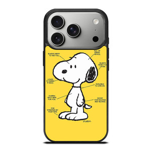 SNOOPY DOG PERFECT FRIEND iPhone 17 Pro Case