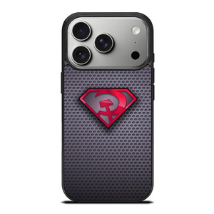 SUPERMAN RED SON LOGO CARBON iPhone 17 Pro Case