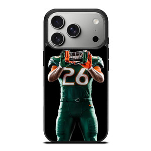 UM MIAMI HURRICANES FOOTBALL iPhone 17 Pro Case
