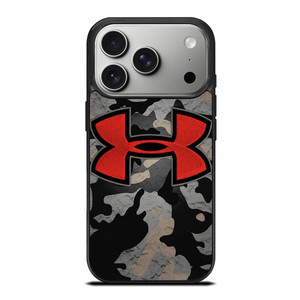 UNDER ARMOUR LOGO RED CAMO iPhone 17 Pro Case