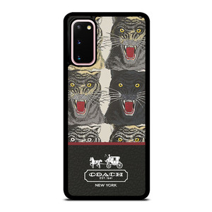 COACH NEW YORK TIGER FACE PATTERN Samsung Galaxy S20 Case COACH NEW YORK TIGER FACE PATTERN Samsung Galaxy S20 Case