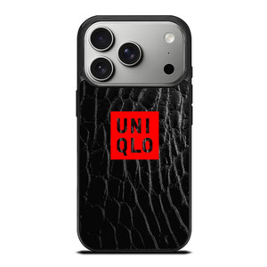 UNIQLO LOGO SNAKE SKIN iPhone 17 Pro Case
