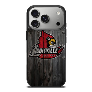 UNIVERSITY OF LOUISVILLE CARDINALS WOOD iPhone 17 Pro Case
