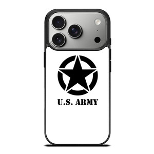 US ARMY LOGO WHITE iPhone 17 Pro Case