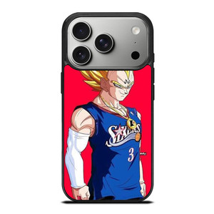 VEGETA DRAGON BALL PHILADELPHIA SIXERS iPhone 17 Pro Case