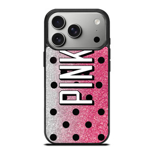 VICTORIA'S SECRET PINK LOGO SPARKLE iPhone 17 Pro Case