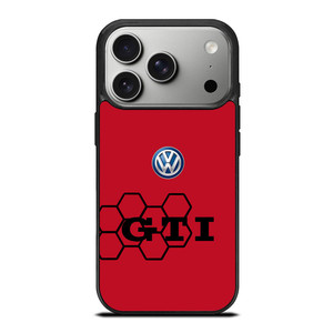 VW VOLKSWAGEN RED HONEYCOMB iPhone 17 Pro Case