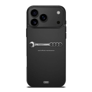 AUDI CAR LOGO OFFICIAL MAINTENANCE iPhone 17 Pro Max Case