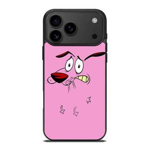 COURAGE THE COWARDLY DOG FACE iPhone 17 Pro Max Case