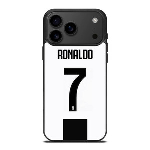 CRISTIANO RONALDO JUVENTUS JERSEY CR7 iPhone 17 Pro Max Case