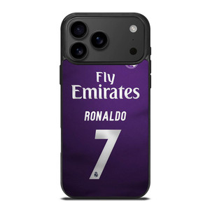 CRISTIANO RONALDO REAL MADRID JERSEY iPhone 17 Pro Max Case