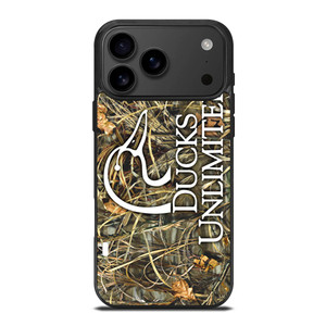 DUCKS UNLIMITED WETLANDS WATERFOWL CAMO iPhone 17 Pro Max Case