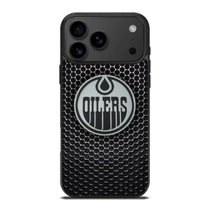 EDMONTON OILERS METAL LOGO iPhone 17 Pro Max Case