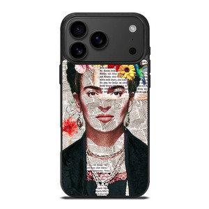 FRIDA KAHLO NEWSPAPER iPhone 17 Pro Max Case