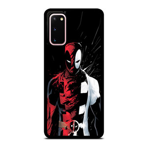 DEADPOOL BLACK IN BLACK WHITE Samsung Galaxy S20 Case DEADPOOL BLACK IN BLACK WHITE Samsung Galaxy S20 Case