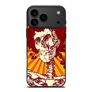 GRATEFUL DEAD SKULL ART iPhone 17 Pro Max Case