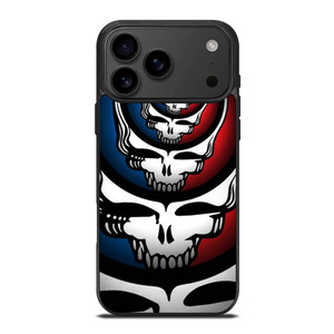 GRATEFUL DEAD SKULL LOGO ART iPhone 17 Pro Max Case