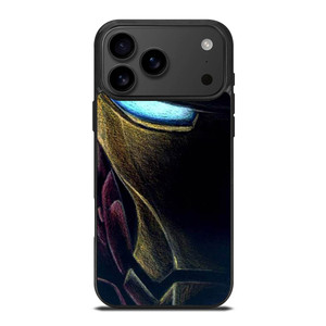 IRONE MAN AVENGERS FACE ART iPhone 17 Pro Max Case