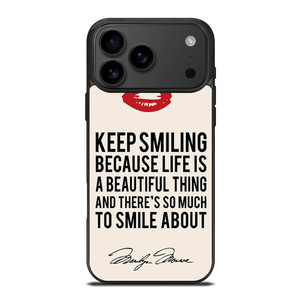 MARYLIN MONROE QUOTES iPhone 17 Pro Max Case