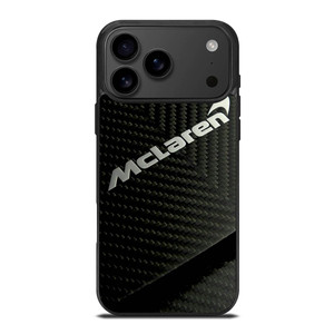 MCLAREN CAR LOGO CARBON iPhone 17 Pro Max Case