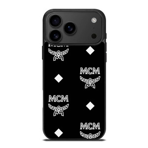 MCM WORLDWIDE LOGO BLACK iPhone 17 Pro Max Case