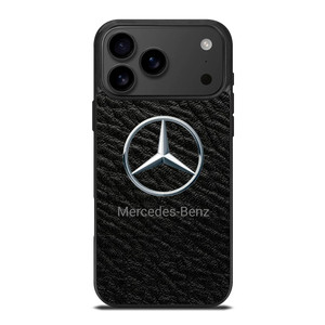 MERCEDES BENZ LOGO ON LEATHER iPhone 17 Pro Max Case
