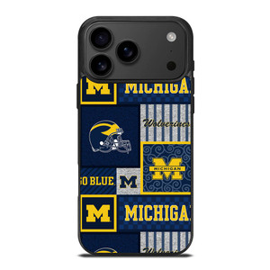 MICHIGAN WOLVERINES COLLAGE iPhone 17 Pro Max Case