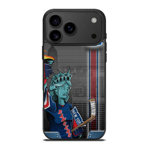 NEW YORK RANGERS NHL LIBERTY STATUE iPhone 17 Pro Max Case