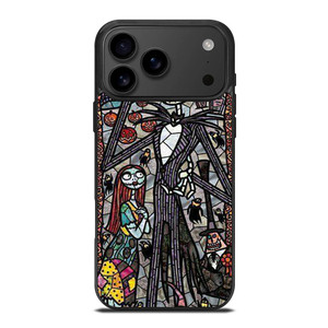 NIGHTMARE BEFORE CHRISTMAS ART GLASS iPhone 17 Pro Max Case
