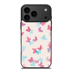 PINK NATION BUTTERFLY BRUSH iPhone 17 Pro Max Case