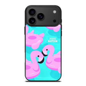 PINK NATION VICTORIA'S SECRET LOGO FLAMENGOS iPhone 17 Pro Max Case