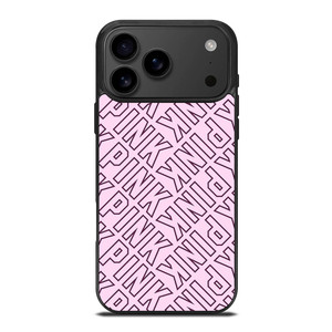 PINK VICTORIAS SECRET LOGO 2 iPhone 17 Pro Max Case