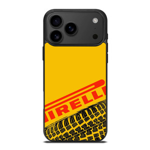 PIRELLI TIRE LOGO YELLOW iPhone 17 Pro Max Case