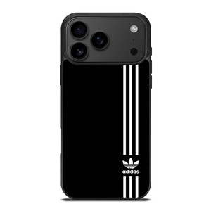 SUPERB ADIDAS LOGO BLACK iPhone 17 Pro Max Case