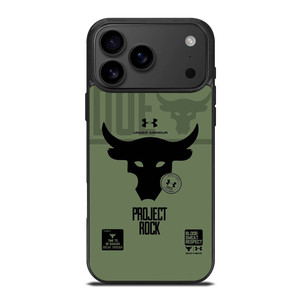 UNDER ARMOUR LOGO PROJECT ROCK iPhone 17 Pro Max Case