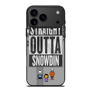 UNDERTALE STRAIGHT OUTTA SNOWDIN iPhone 17 Pro Max Case