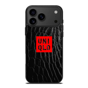UNIQLO LOGO SNAKE SKIN iPhone 17 Pro Max Case