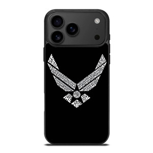 US AIR FORCE MONOGRAM LOGO iPhone 17 Pro Max Case