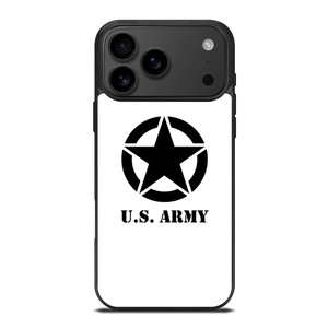 US ARMY LOGO WHITE iPhone 17 Pro Max Case