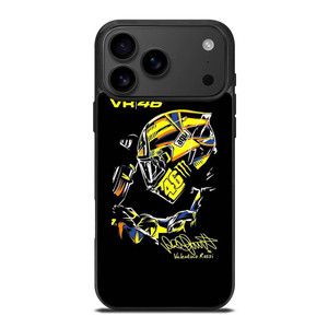 VALENTINO ROSSI THE DOCTOR 46 SIGNATURE iPhone 17 Pro Max Case