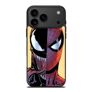 VENOM VS SPIDERMAN FACE iPhone 17 Pro Max Case