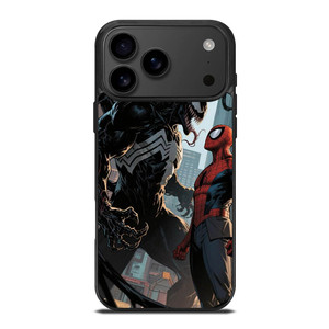 VENOM VS SPIDERMAN MARVEL ART iPhone 17 Pro Max Case